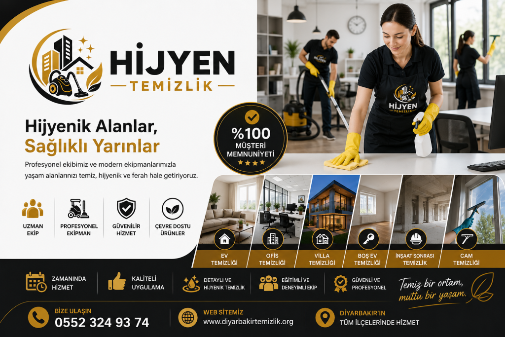 Diyarbakır Hijyen Temizlik Şirketi