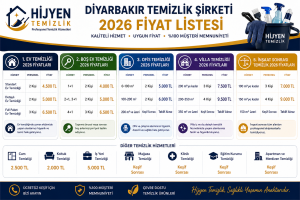 Diyarbakır Temizlik Şirketi Fiyatları