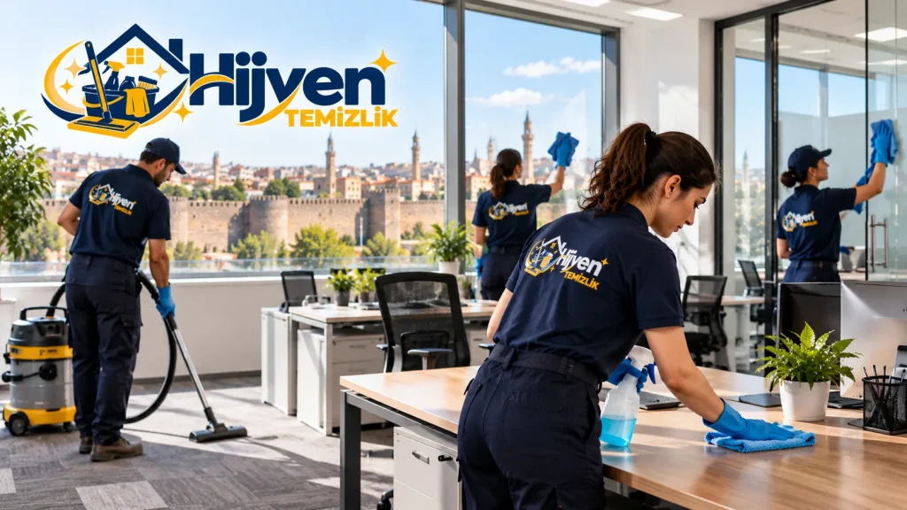 Diyarbakır ofis temizliği yapan Hijyen Temizlik ekibi